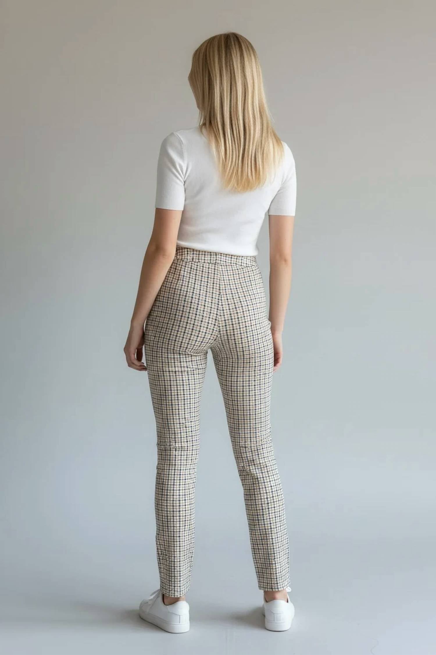 Iltm - Blake Plaid Slit Pant