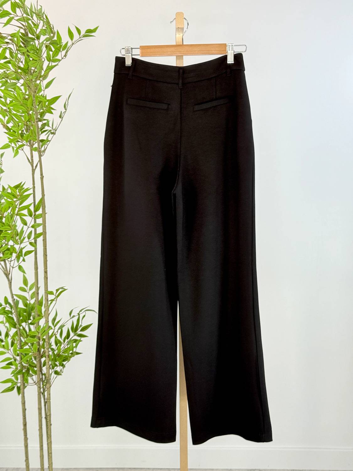 Dex Clothing - Real Motion Scuba Knit Wide Leg Pants
