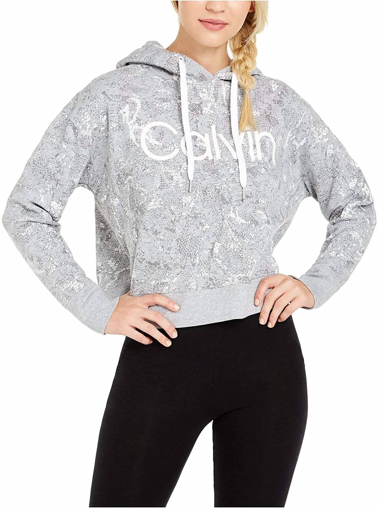 Calvin Klein - Cobra print Fleece Hoodie