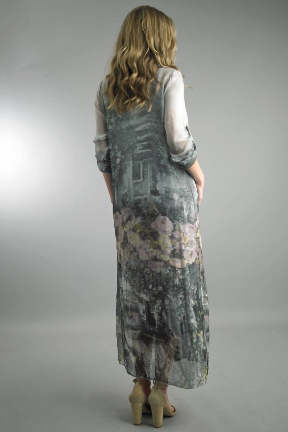 Tempo Paris - Ethereal Garden Silk Blend Maxi Dress