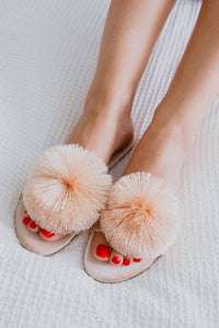 Rollasole - Women's Pom Pom Slippers