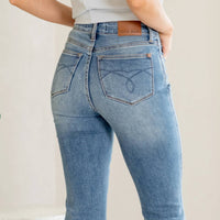 Judy Blue - Tummy Control High Waist Bootcut Jeans - Short Petite
