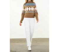 Thml - Fair Isle Argyle Sweater