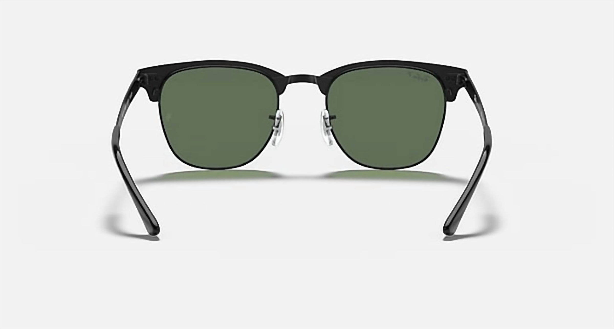 Ray Ban - Clubmaster Metal Polarized Sunglasses Rb3716 186/58