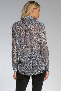Elan - Long Sleeve Button Up Shirt