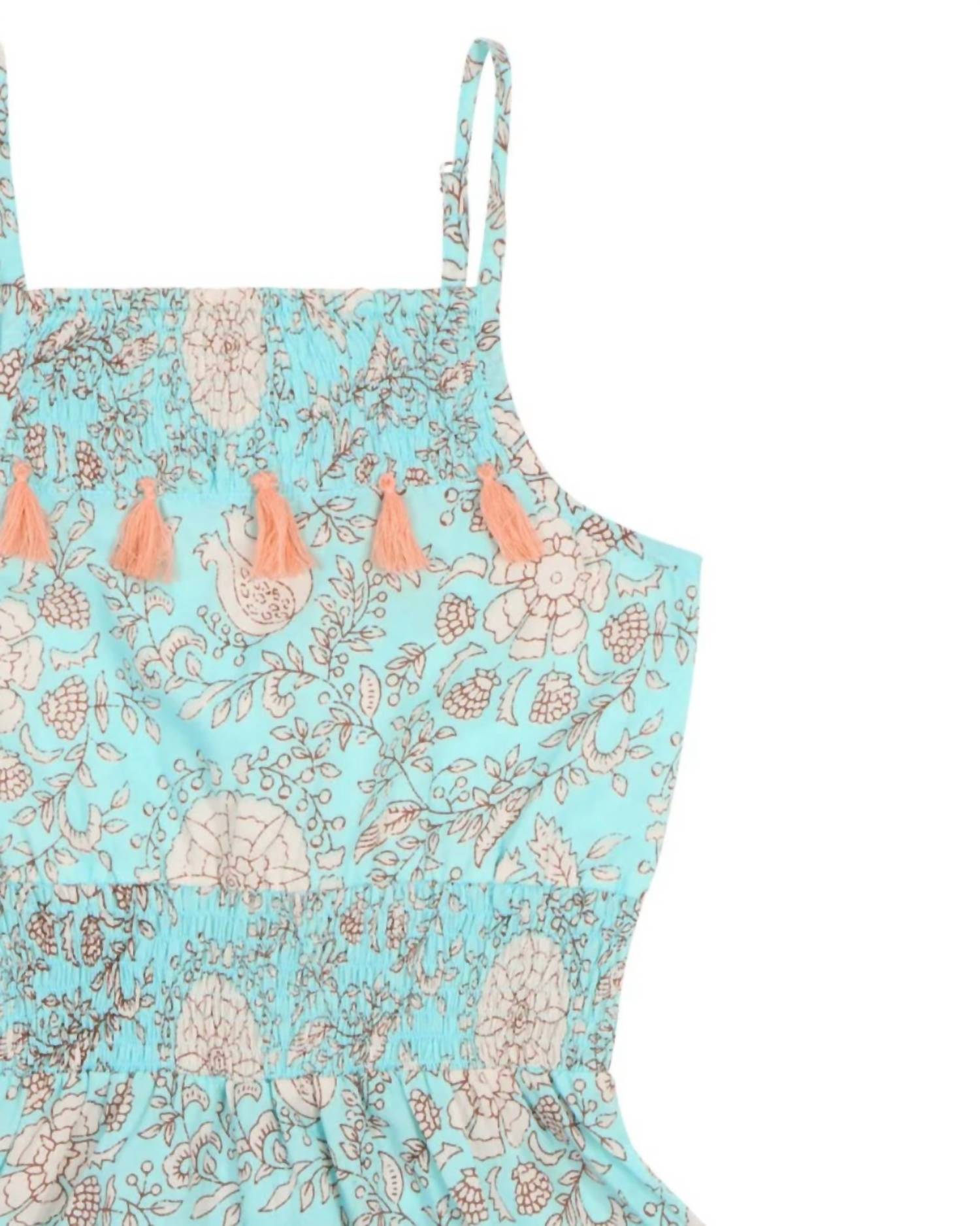 Poppet & Fox - Girl's Tassel Romper