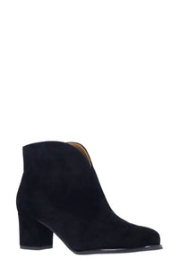 L'amour Des Pieds Women's Phinn Suede Boots in black - women's shoe