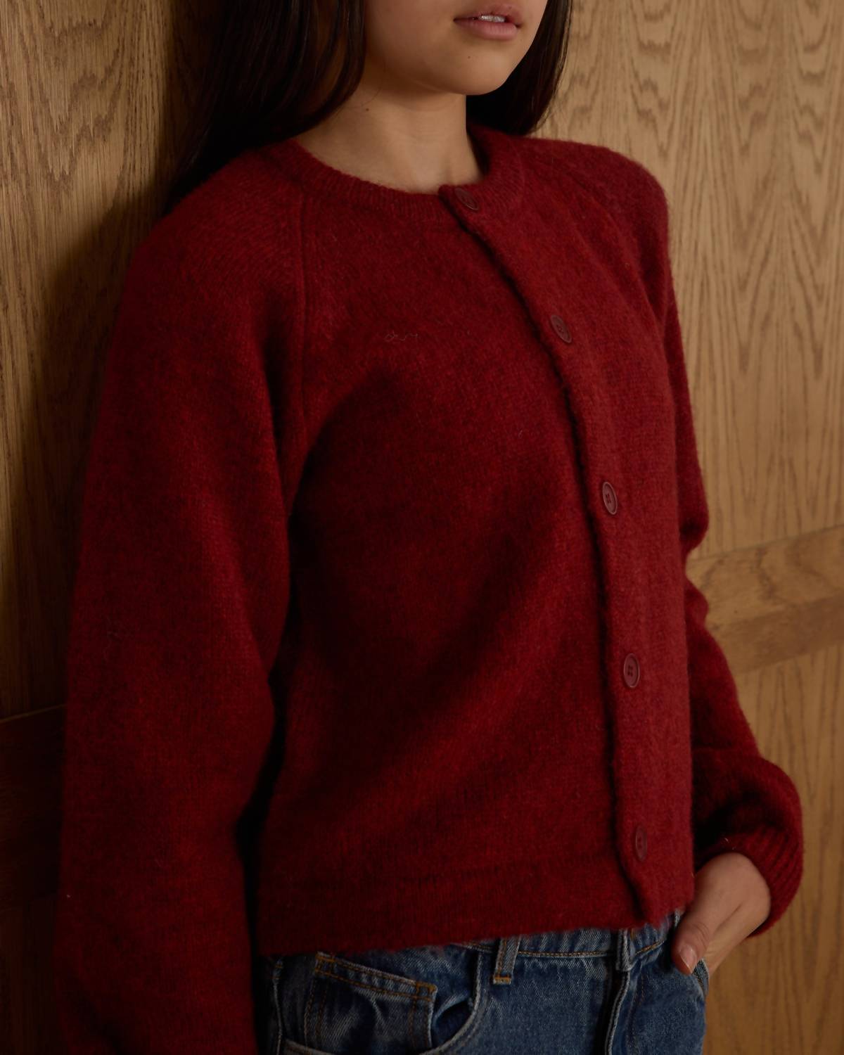 Rylee + Cru - Tween Fuzzy Cardigan