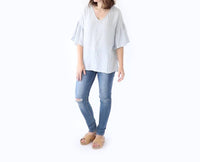 Mittoshop - Striped Tie Back Top