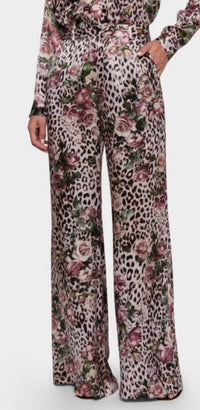 L'Agence - Pilar Silk Wide Leg Pant