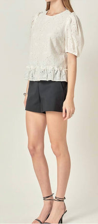 English Factory - Lace Whisper Top