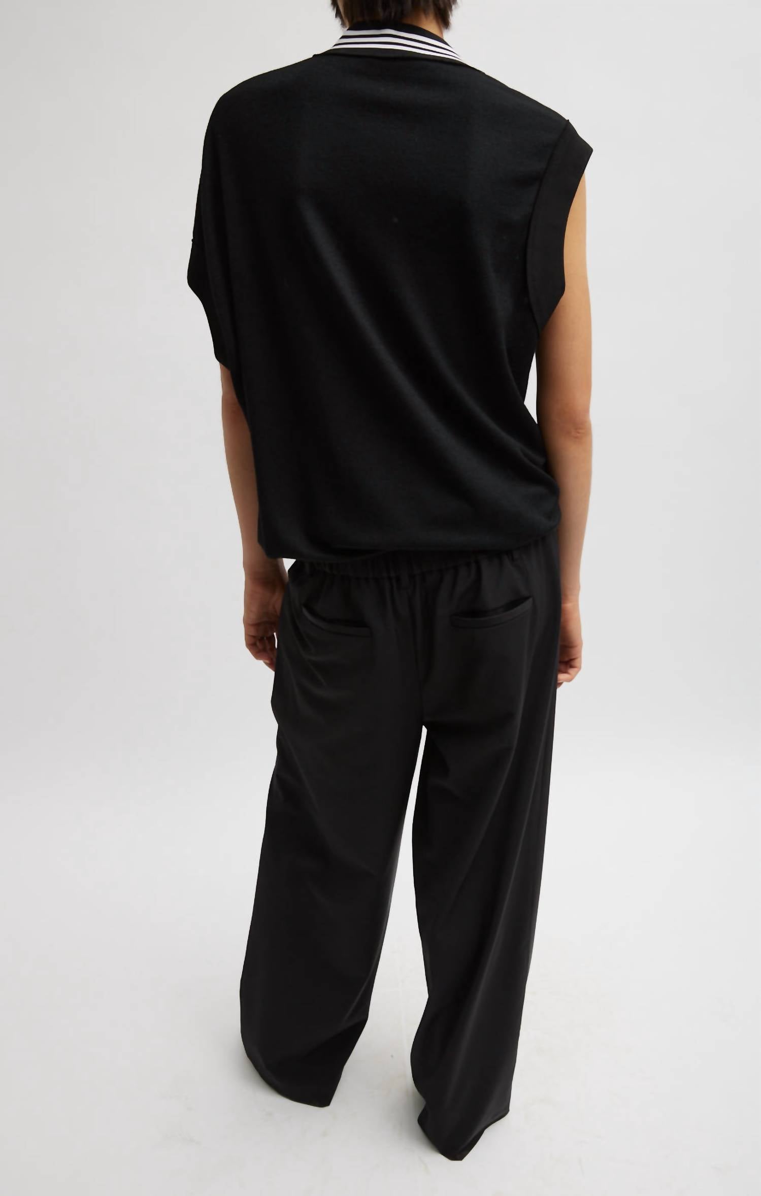 Tibi - Wool Jersey Tennis Vest