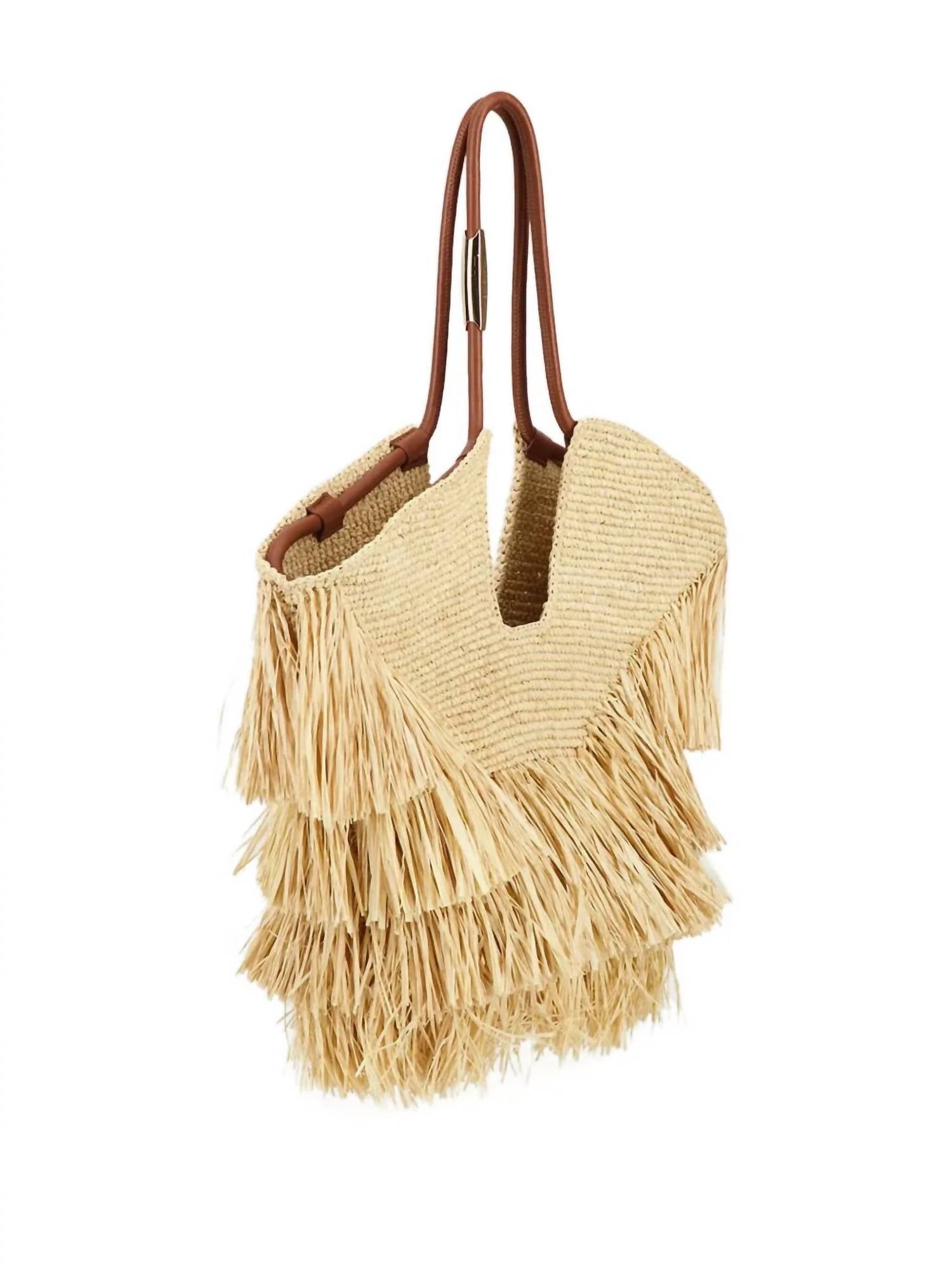 Zimmermann - Women's Goldentime Medium Fringe Tote Bag