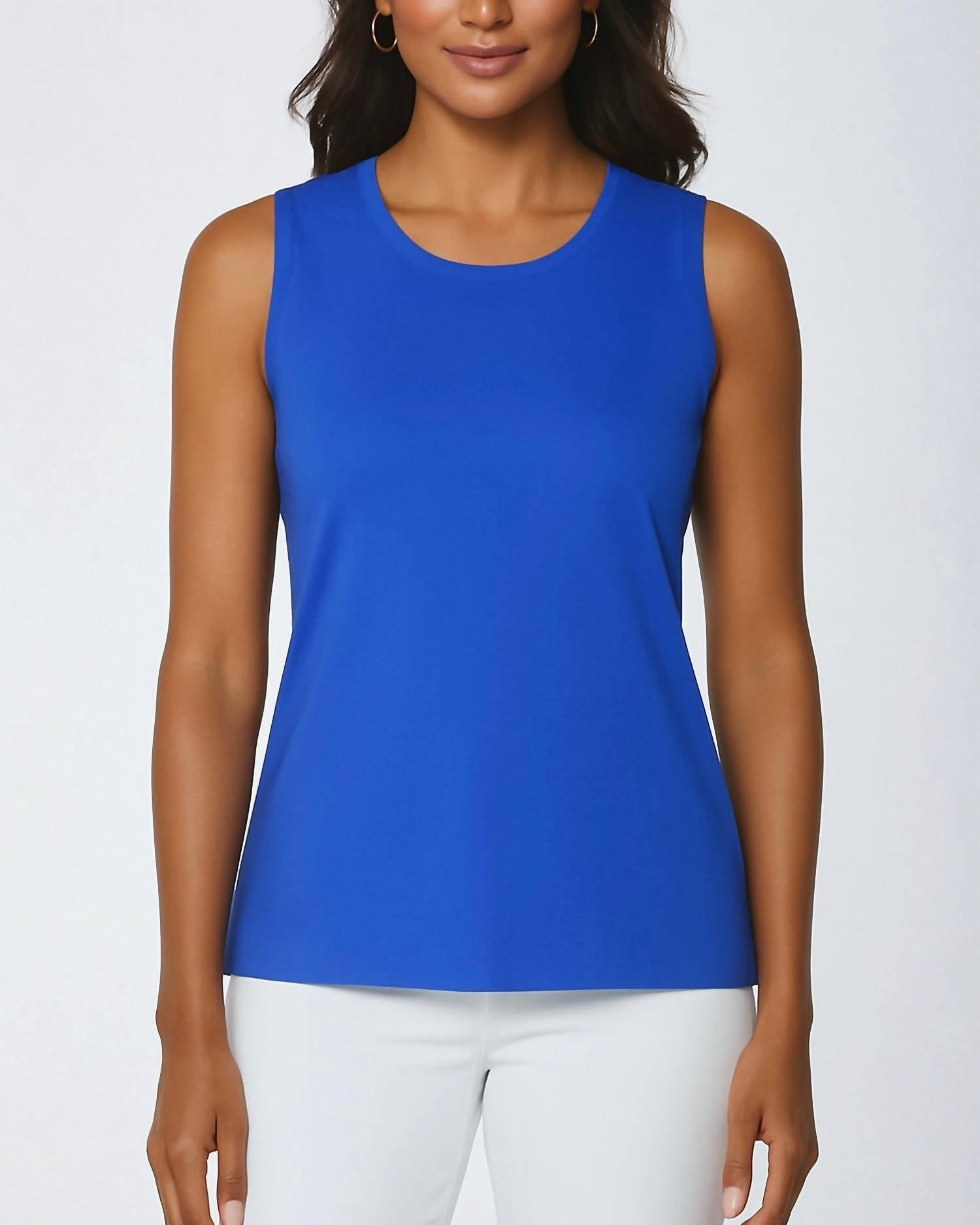 J'Envie/Eli Solace Shell Top in marine - women's tank top