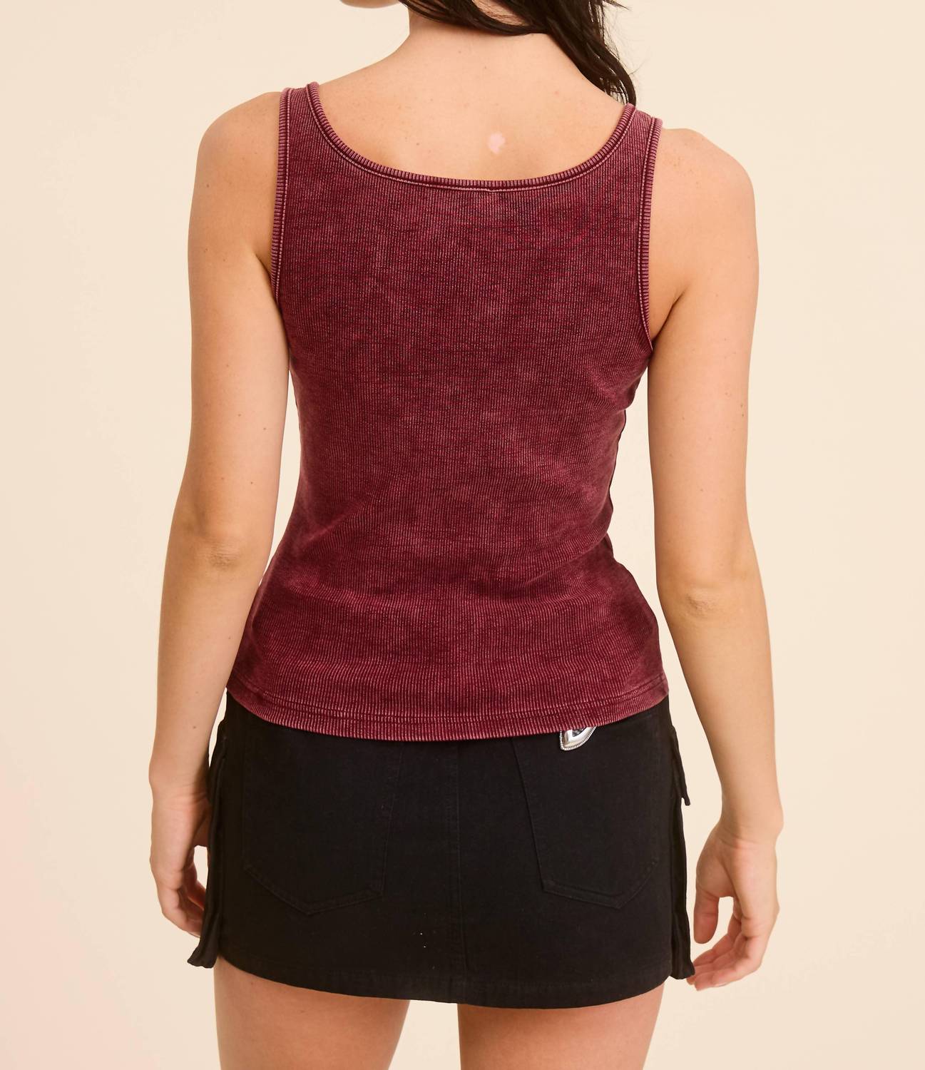 Mimosa - Western Belt Trim Tank Top