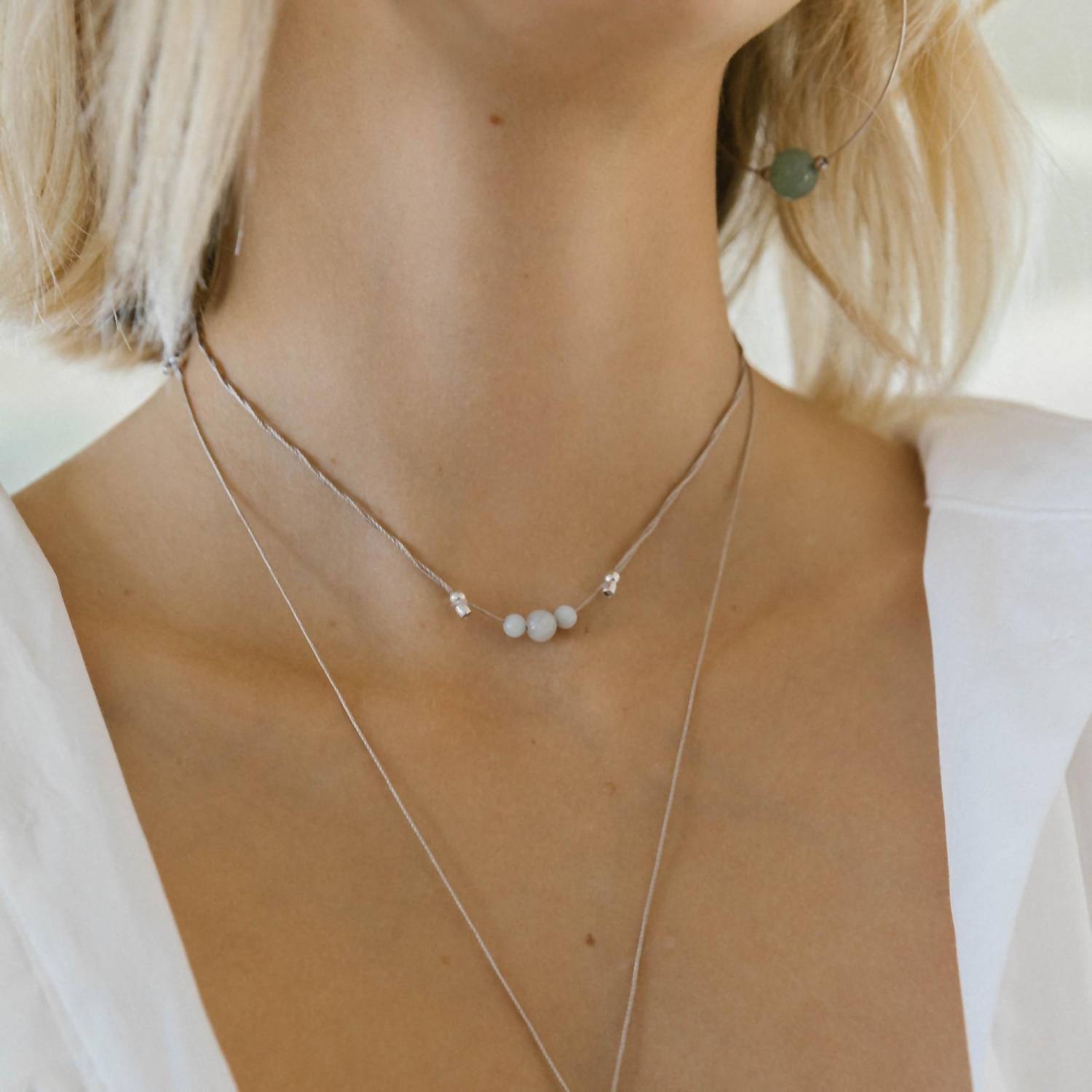 &Livy - Women's Hyevibe Multi Gemstone Necklace