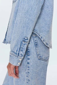 Pistola - Thea Shrunken Denim Shacket