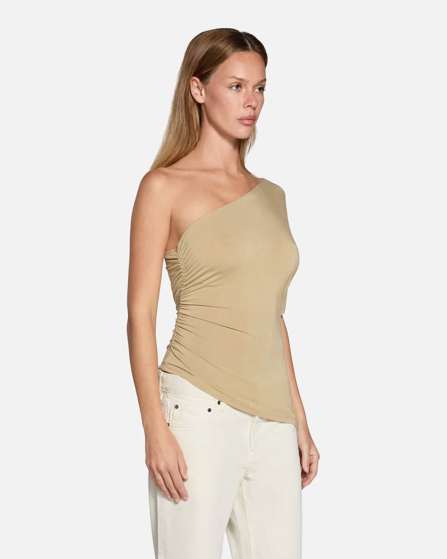 Eb Denim - Linnea One Shoulder Top