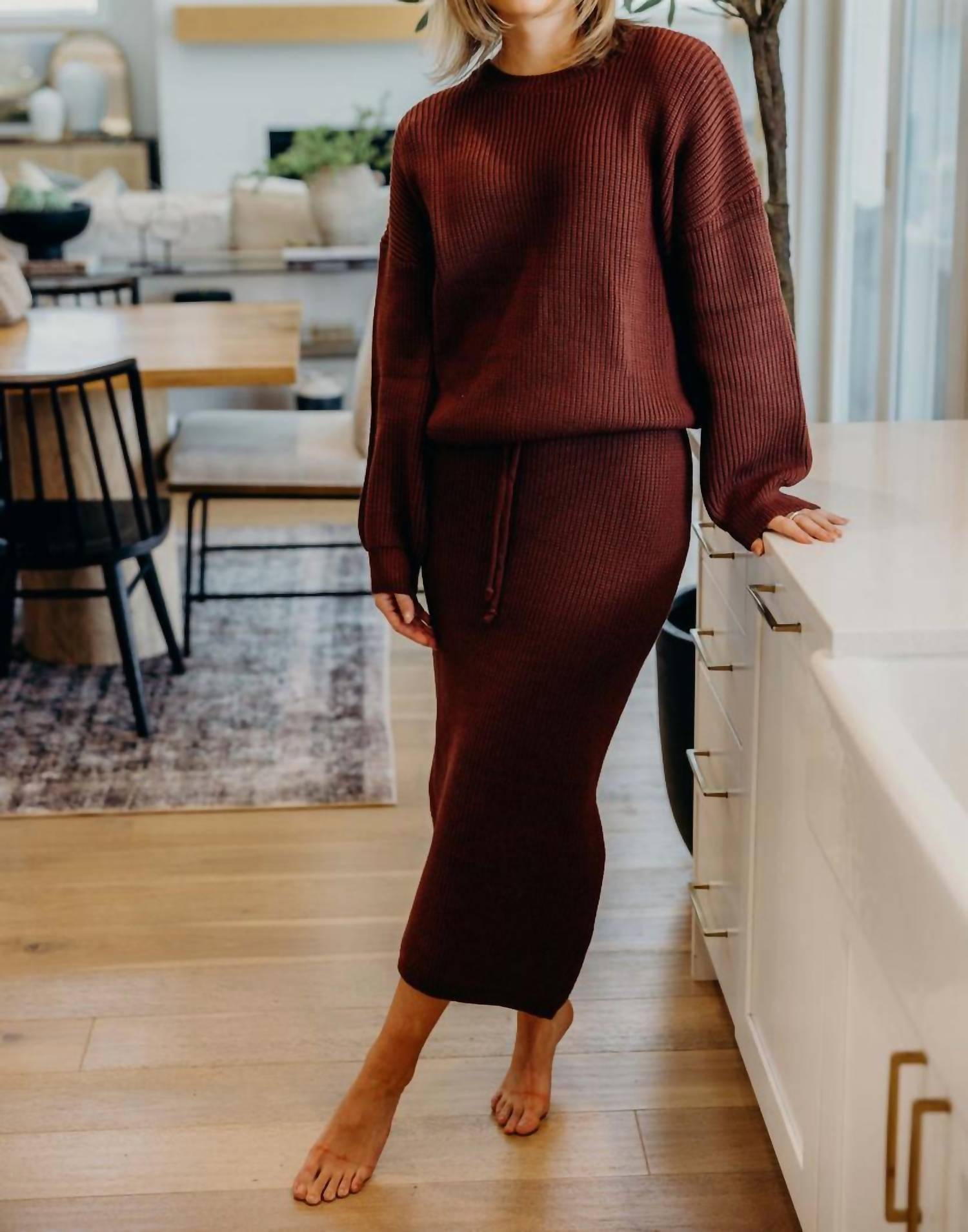 Mikarose - Midi Sweater Skirt