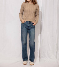 Dress Forum - Calista Cable Knit Sweater