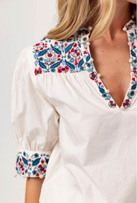 sundays MATILDA TOP in white - women's t-shirt - alternate view