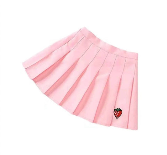 Strawberry Tennis Skirt