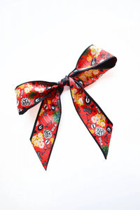Saturday Silks - Georgia Bulldogs Twilly Scarf