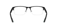 Armani Exchange Men's Ax1068 6000 Eyeglasses Frame in matte black - men's accessory - view 5