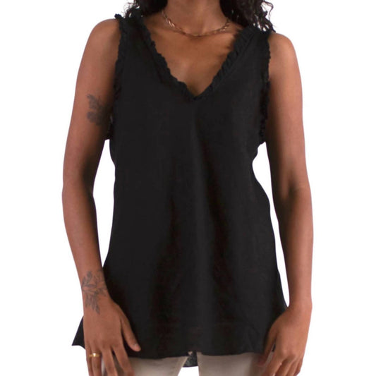 Gigi Moda - Nova Linen Sleeveless Top