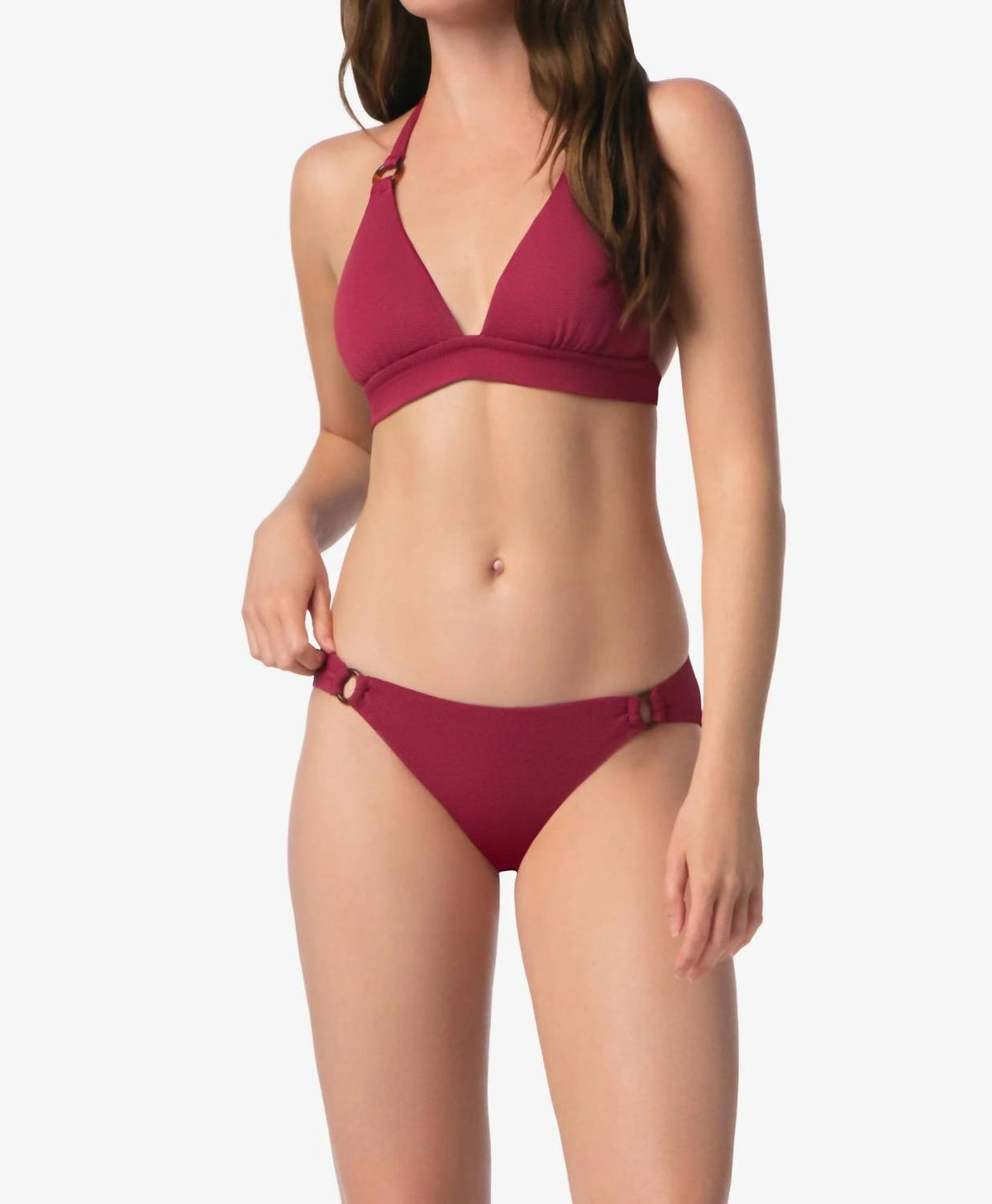 Helen Jon - Tortoise Ring Hipster Bottom Bikini
