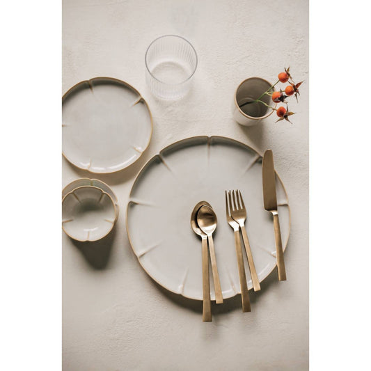 Danica Heirloom - Matte Edge Flatware - Set Of 5