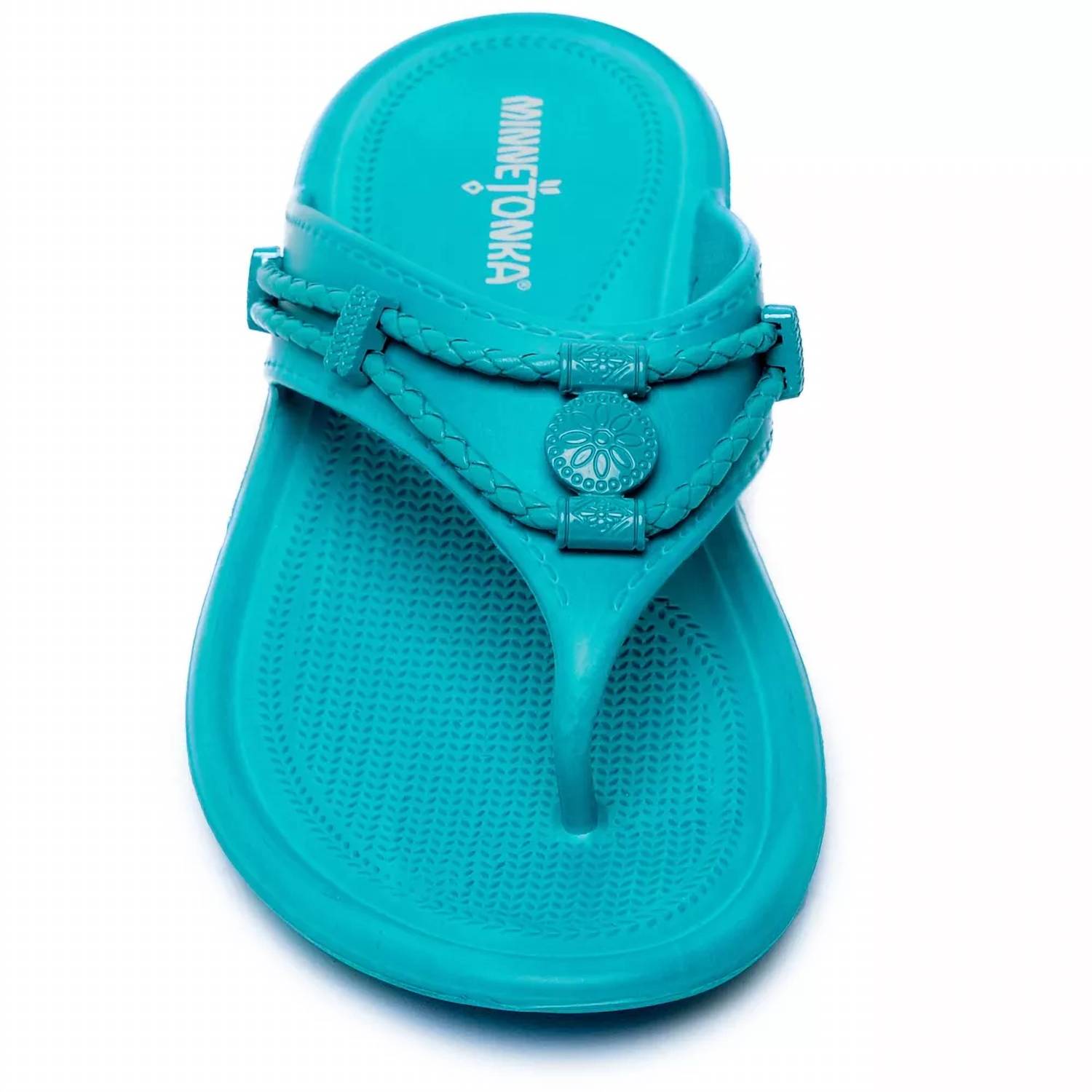 Minnetonka - Women's Silverthorne Prism Flip Flops