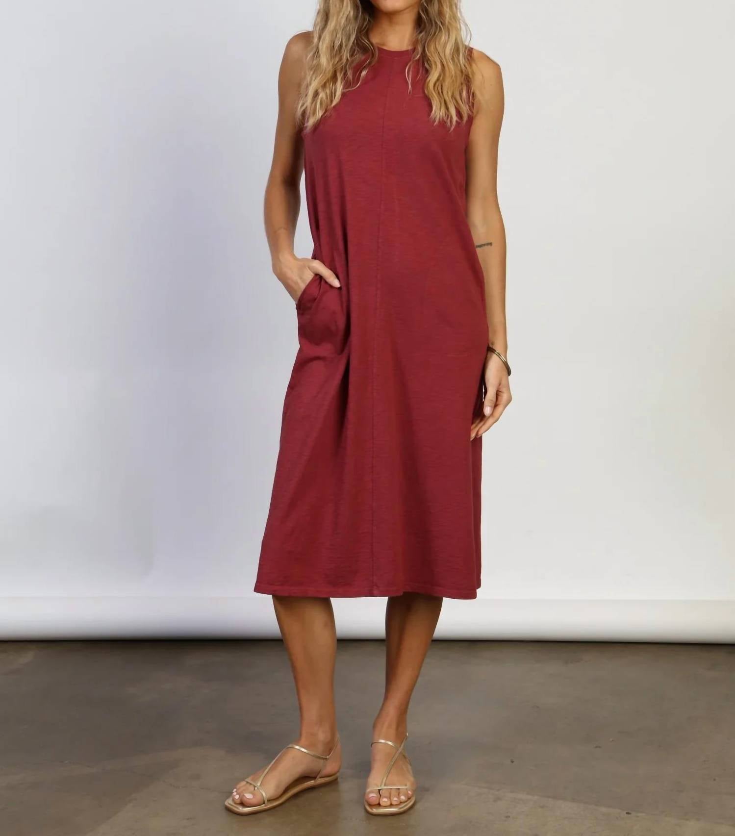 Dylan - Mia Sleeveless Crew Neck Dress
