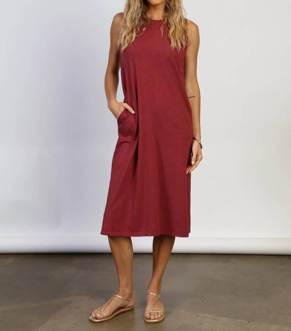 Dylan - Mia Sleeveless Crew Neck Dress