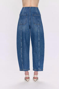 Pistola - Women's Blair High Rise Seamed Barrel Jeans