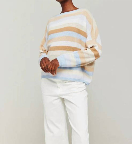 Brodie Cashmere - Doris Stripe Cashmere Sweater