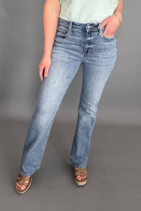 Judy Blue - Maci Mid Rise Bootcut Jeans