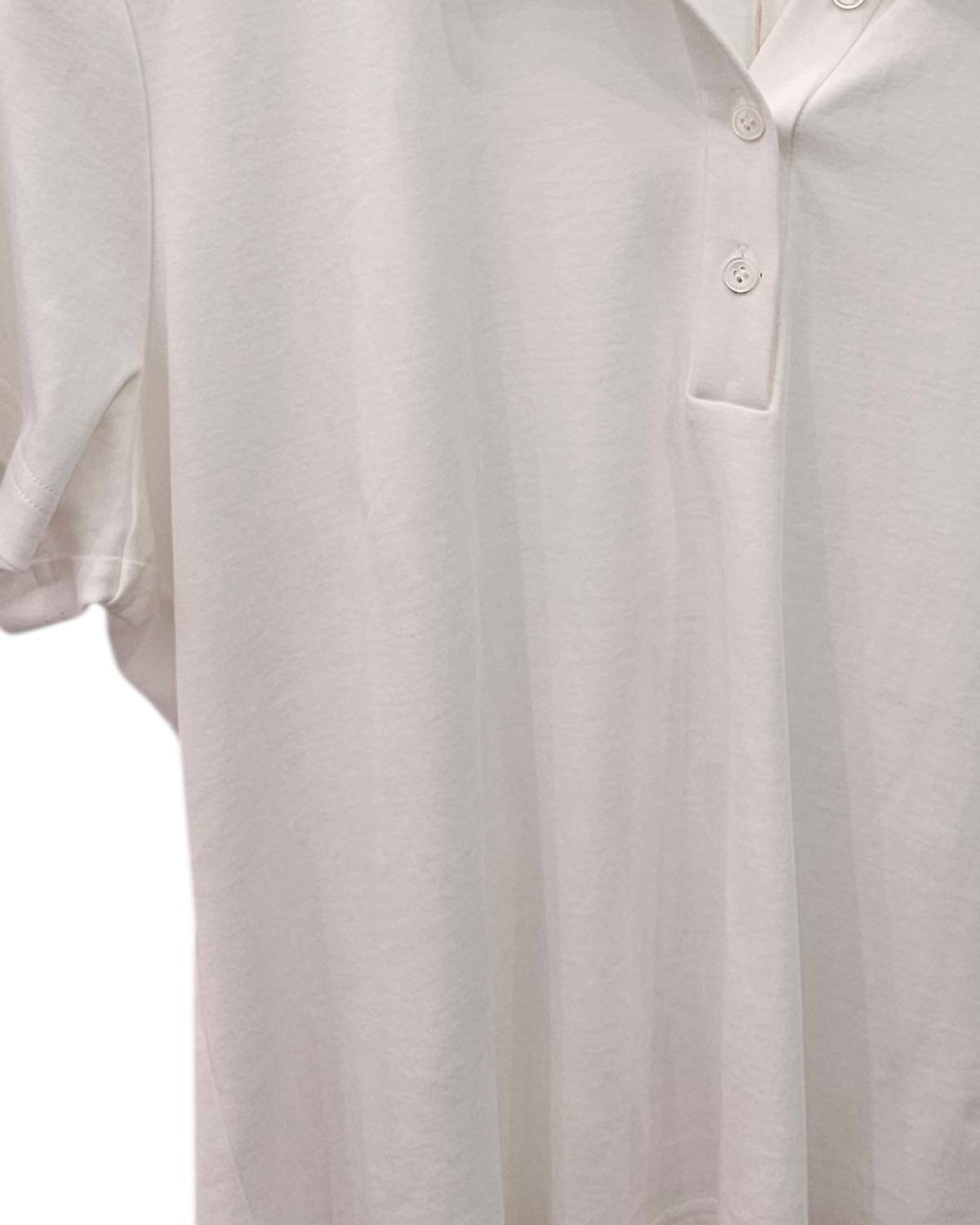 J. Society - Women's Short Sleeve Cropped Polo Top - Plus