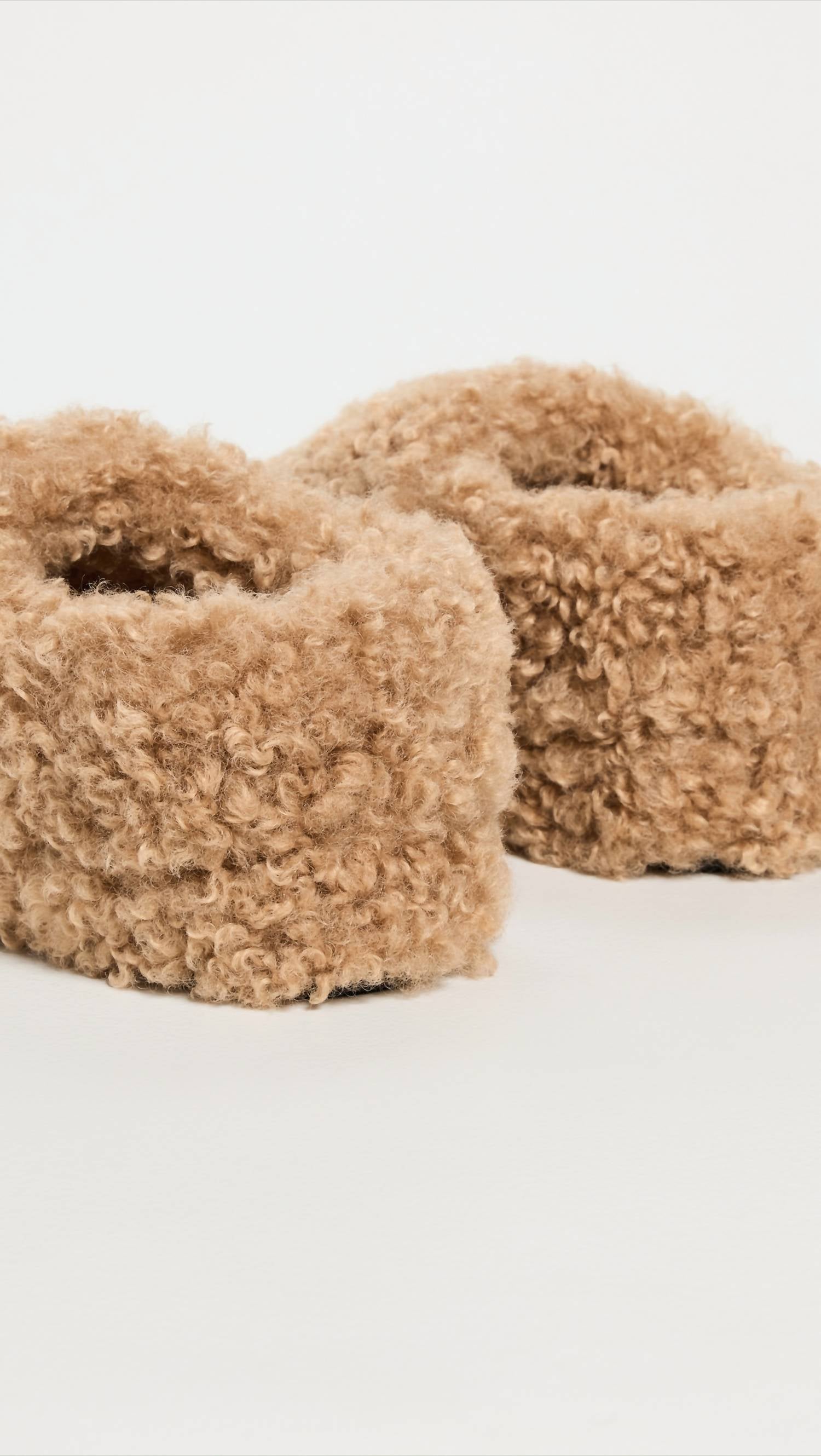 APPARIS Women's Misha Bouclette Slippers in camel - women's shoe - view 4