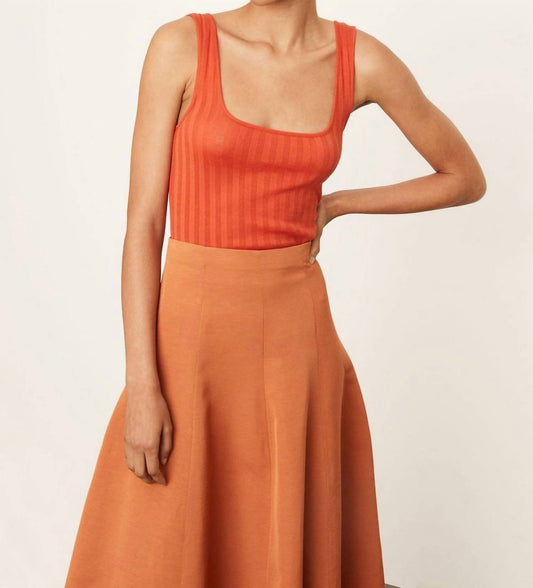 Vince - Wide Rib Square Neck Tank