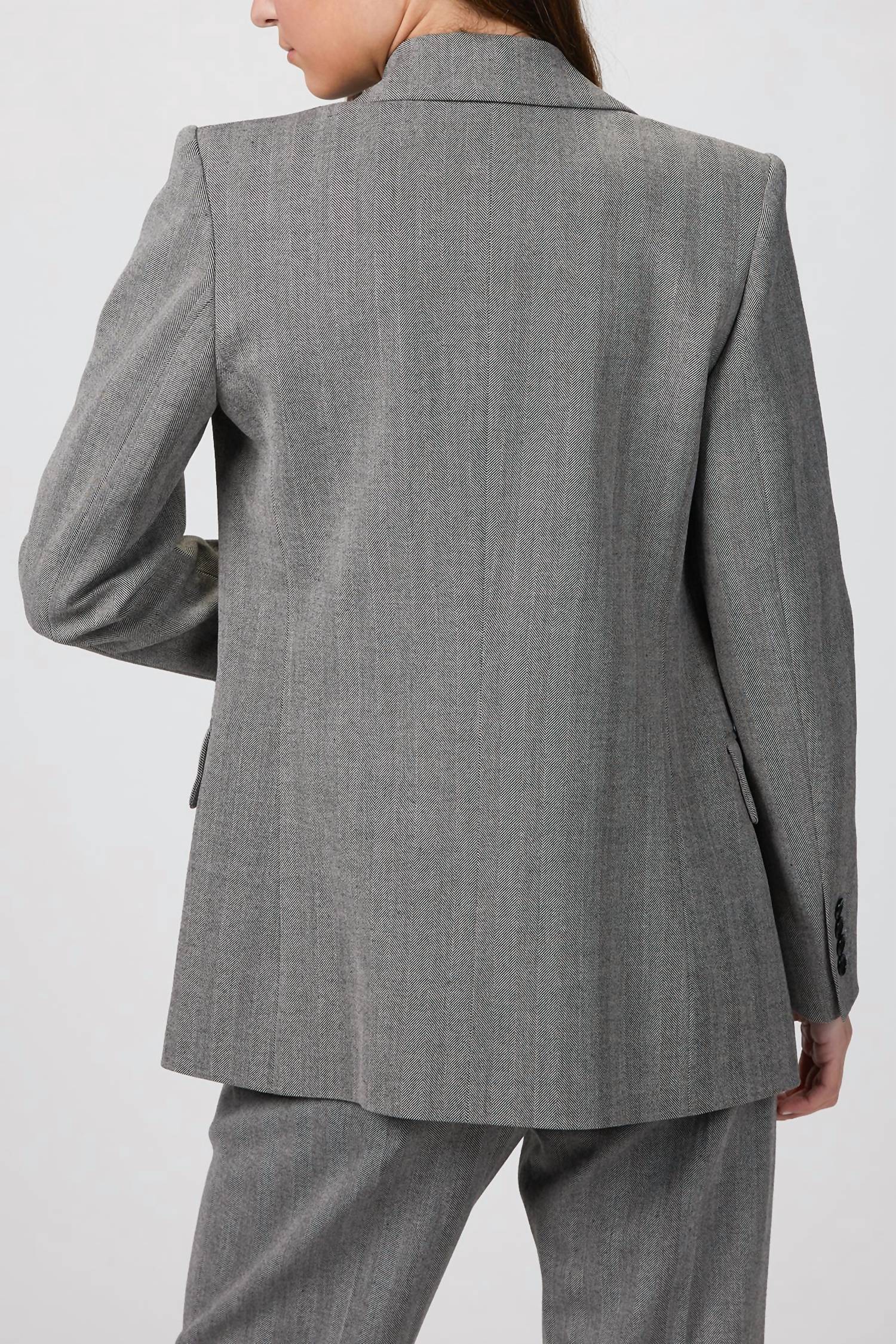 HERRINGBONE JACKET