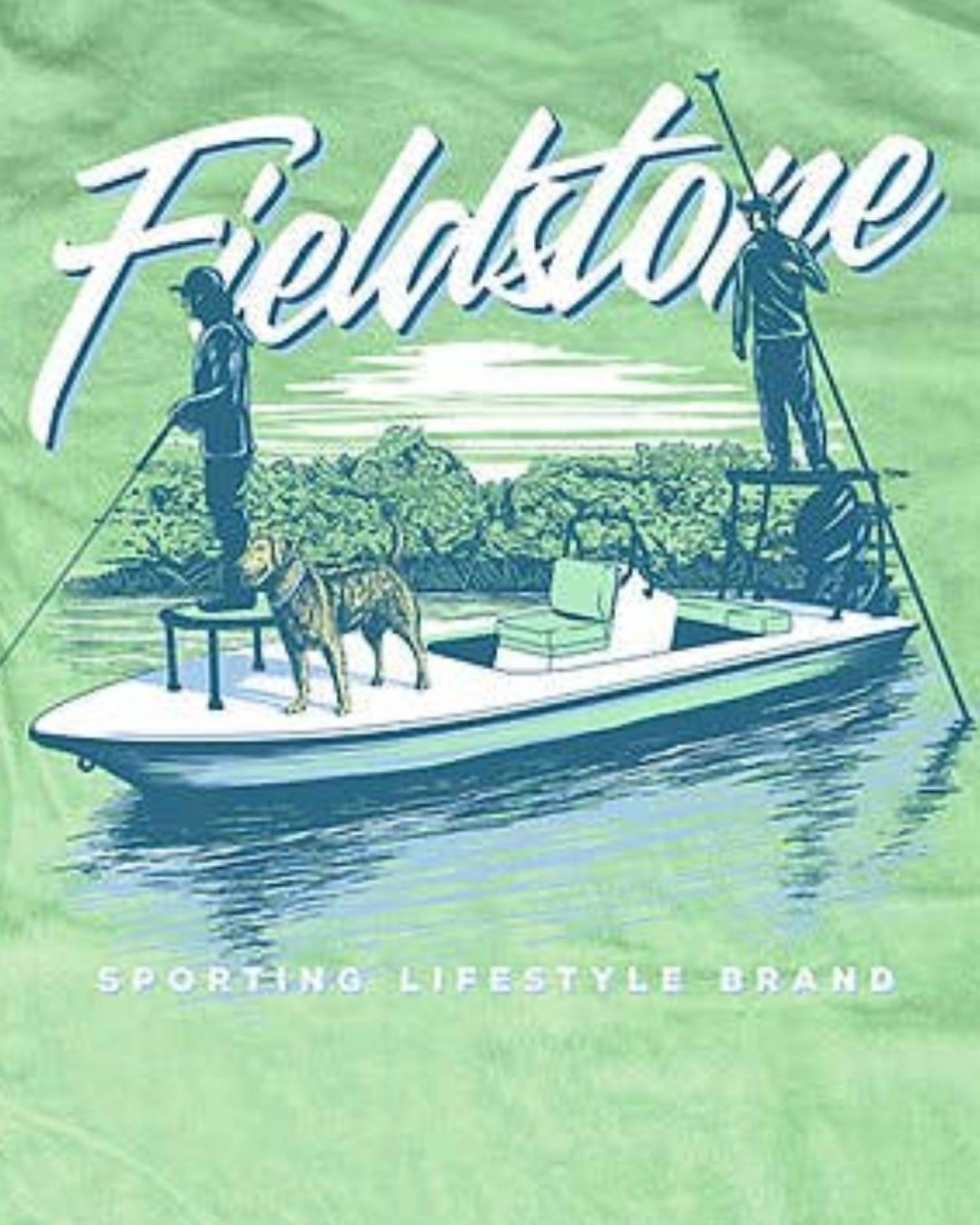 Fieldstone - Kid's Poling Skiff Tee