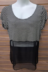 Glitz - Women's Mesh Ss Top