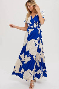Bluivy - Coastal Maxi Wrap Dress