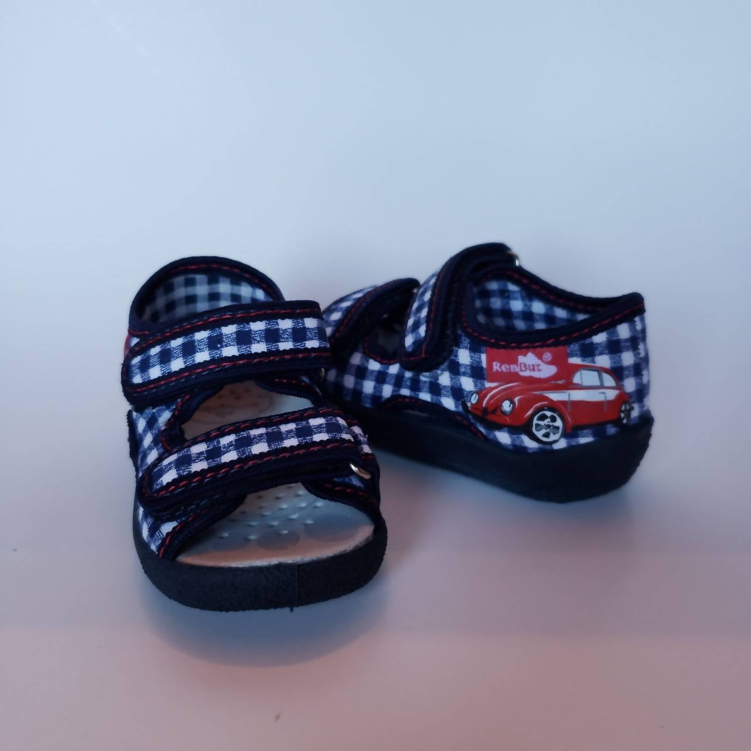 Renbut Shoes - Boy's Velcro 2-strap Sandal