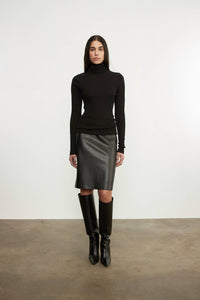 Enza Costa - LAYERING TURTLENECK SILK SWEATER