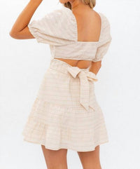 Le Lis - Mora Cutout Tie Back Dress