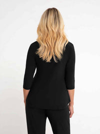 Sympli - Classic Relax 3/4 Sleeve Tee Top