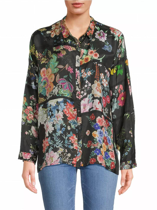 Johnny Was - Audrey Oversized Button Down Shirt