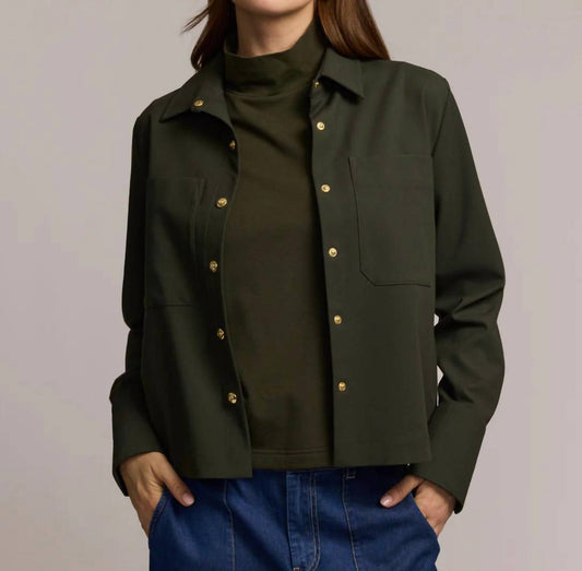 Hinson Wu - Astrid Long Sleeve Traveler's Twill Shirt Jacket